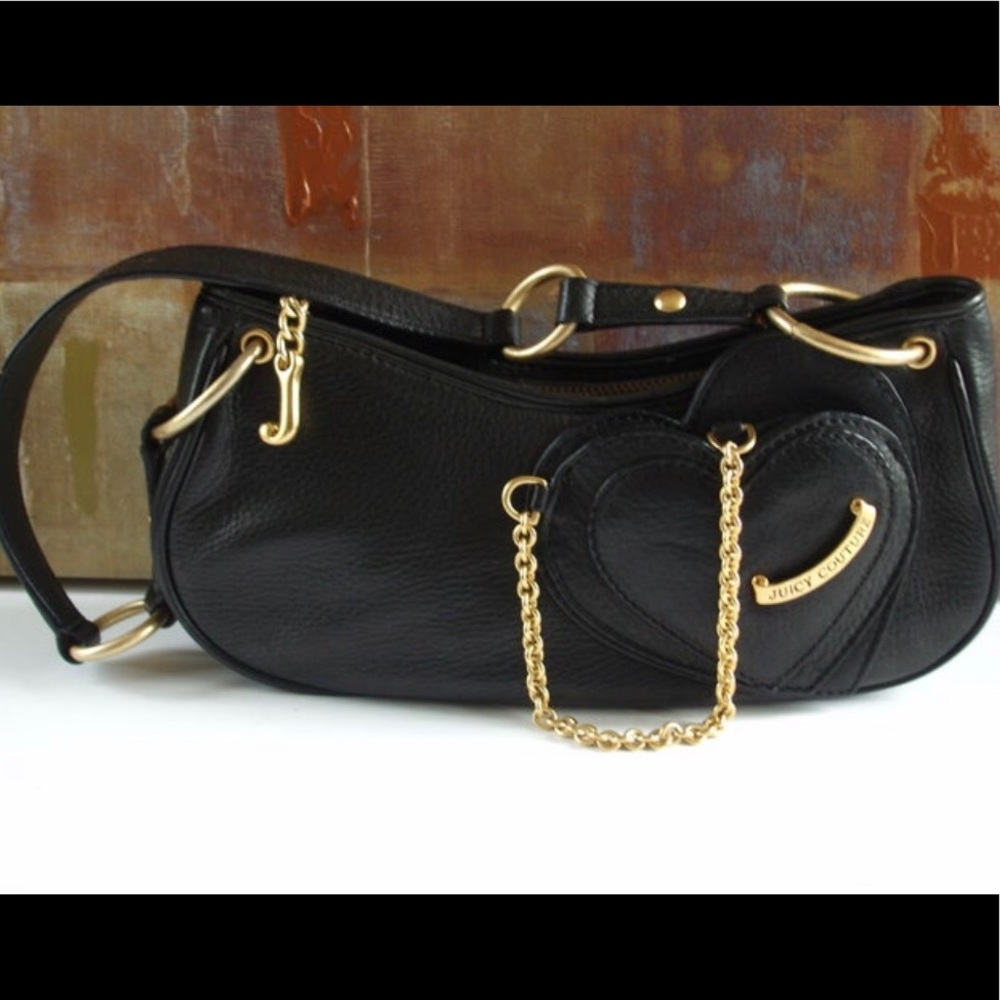 Black juicy small purse